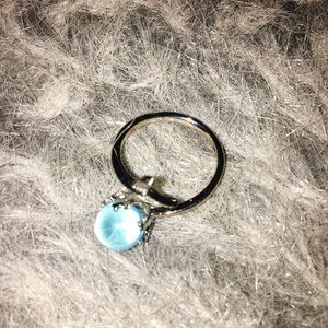 New Blue Oceanic Ring Fashionable